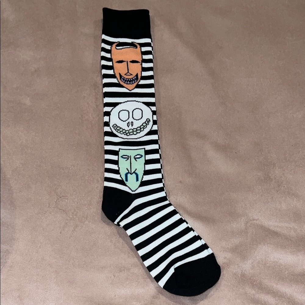 Nightmare Before Christmas tube socks